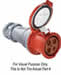 CD360C4W - 50 / 60 Amp Pin & Sleeve Devices (Watertight/Weatherproof) image