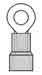 19067-0003 - Ring Tongue (Eyelet Style) Terminal Solderless Terminals 8 AWG image