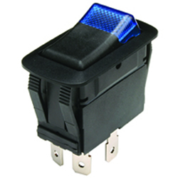 54-235W - Waterproof Illuminated Rocker switch image